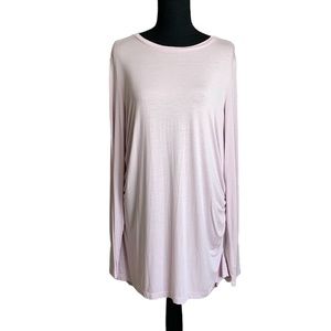 Zella Long Sleeve Ruched Tunic Top size 1X